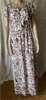 Kleid Weiß mit Blumen H&M Gr. 40 Bayern - Großmehring Vorschau