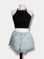 Levis Original Shorts 501 Gr.28 hellblau Knopfleiste Jeansshorts Rheinland-Pfalz - Budenheim Vorschau