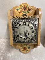 Uhr Automatik zum aufziehen DIY handgemalt antike Deko Baden-Württemberg - Karlsruhe Vorschau