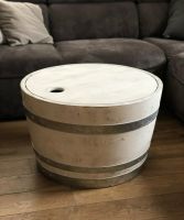 Weinfass Couchtisch mit Holzdeckel Shabby White Nordrhein-Westfalen - Iserlohn Vorschau