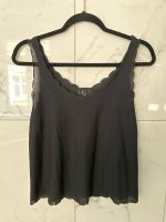 Topshop Top schwarz 38 M Muschelsaum München - Au-Haidhausen Vorschau