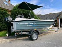 Konsolenboot Tysk C 450 open, Angelboot, Familienboot,  Motorboot Nordfriesland - Simonsberg Vorschau