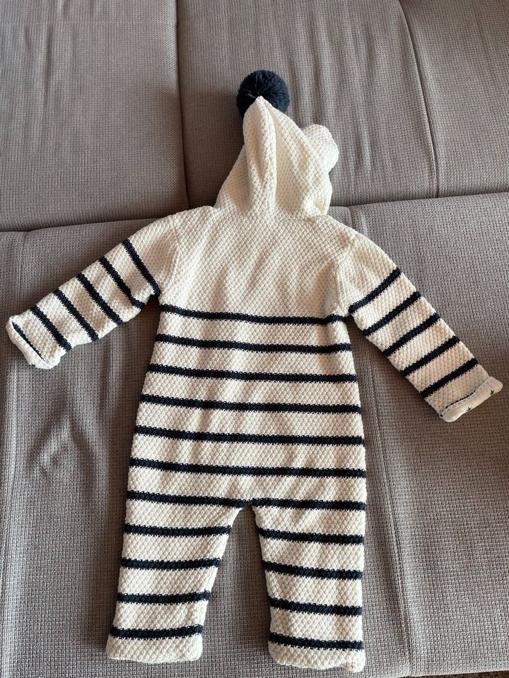 Baby Strickanzug Strickoverall Einteiler Vertbaudet Gr. 81 in Mölsheim