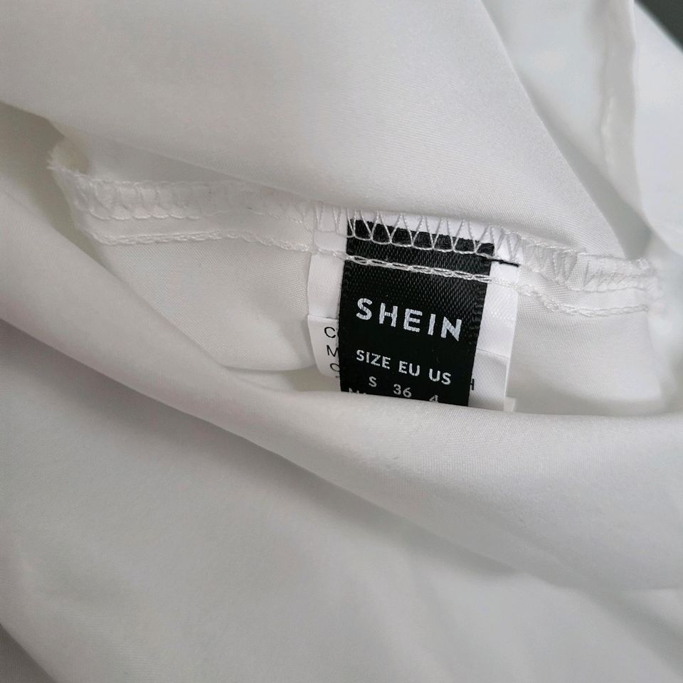 SHEIN Umstandsmode weißes Kleid Gr. S 36 in Wackersdorf