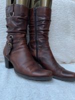 Leder Stiefel Gr. 39 cognac braun Baden-Württemberg - Renningen Vorschau