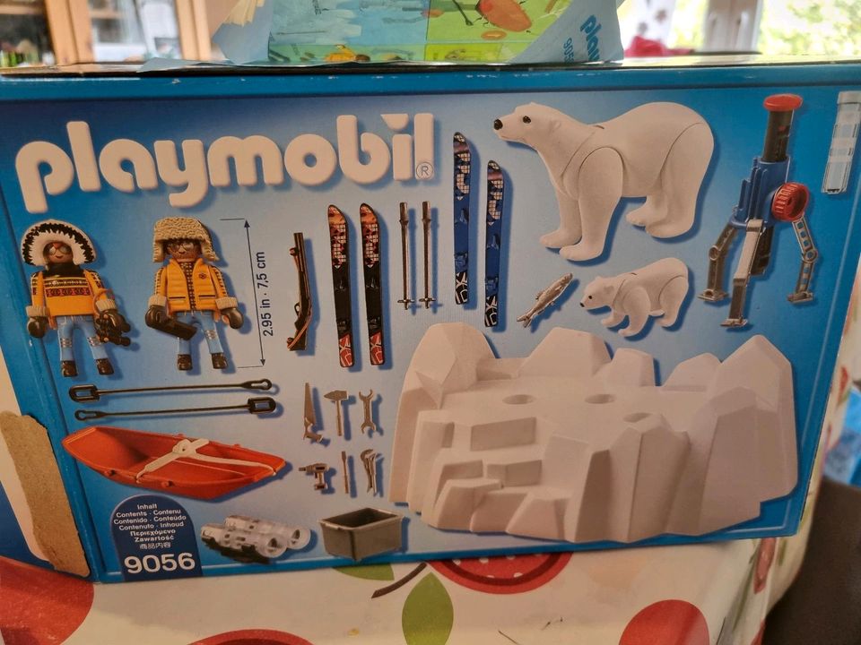 Playmobil 9056 Action Polar Ranger Eisbär Winter Weihnachten in Altenberg Sachs