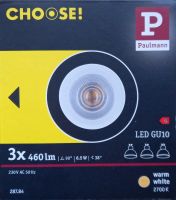 Paulmann Choose 3er Einbauelemente OHNE LED-Strahler Leipzig - Kleinzschocher Vorschau