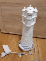 Gilde Keramik Lampe Leuchtturm 35cm Tischlampe Brandenburg - Wustermark Vorschau