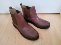 Stiefelette aus Leder, braun, Gr. 40 Rheinland-Pfalz - Mehlbach Vorschau