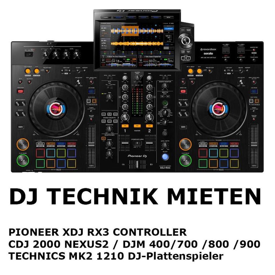 PA- VERLEIH: PA-SET 3 XS (made in germany / Musikanlagen / Soundboks / PA-Anlagen / PA-System / Soundsystem / Tontechnik / Pioneer DJ Controller XDJ CDJ NEXUS / Funkmikrofon Funkstrecke  /MIETEN RENT in Berlin