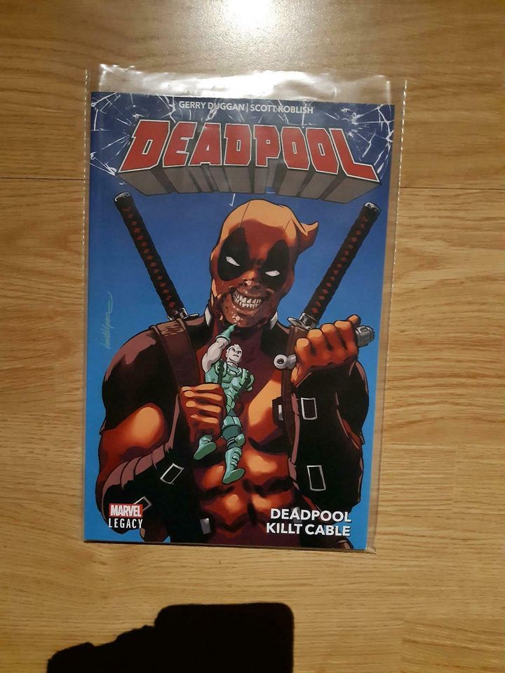 Deadpool killt Cable in Aspisheim