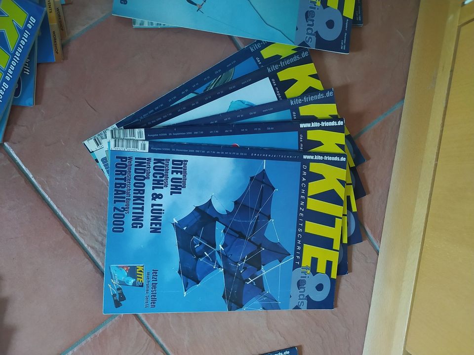Kite & Friends 50 Drachen  Zeitschriften 1999-2008 in Gummersbach