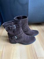 Original Prada Damen Stiefeletten Leder braun 36 Hessen - Darmstadt Vorschau