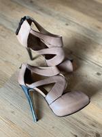 Damen Buffalo Pumps beige/braun Gr. 39 München - Bogenhausen Vorschau