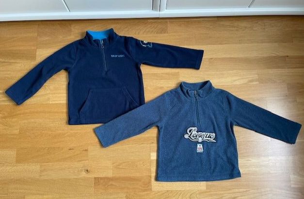 Set, 2 Fleece Pullover Papagino Gr. 98/104 in Zwickau