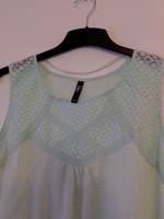 Top / Shirt / Gr 46/48 /Frühling /Sommer/ganz leichtes Grün/Damen Hessen - Neuhof Vorschau