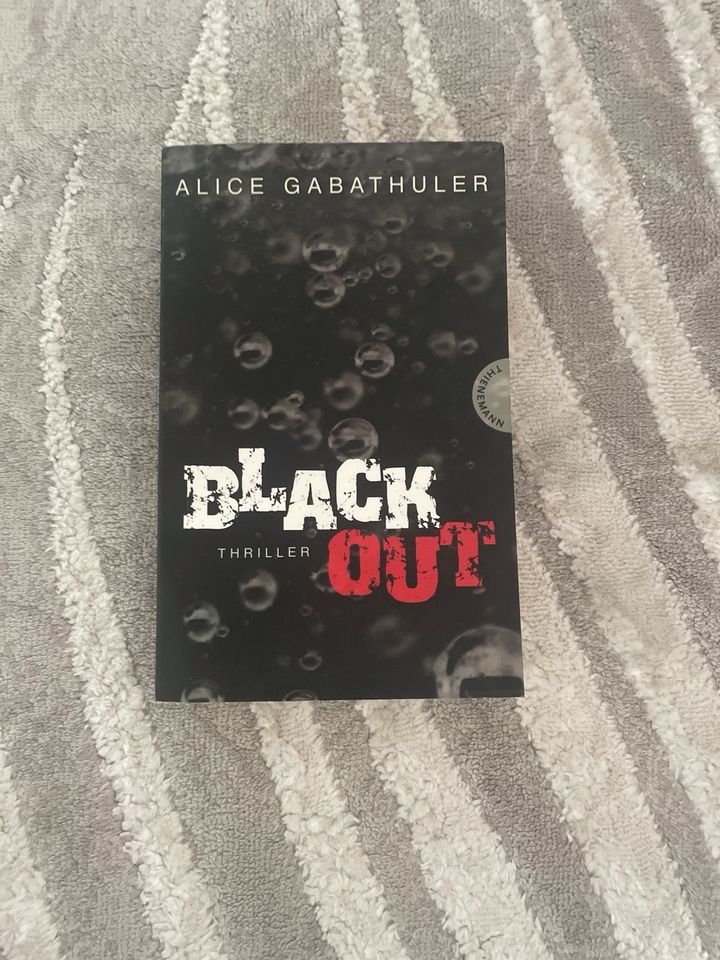 Black out Buch von Alice Gabathuler in Rotenburg (Wümme)