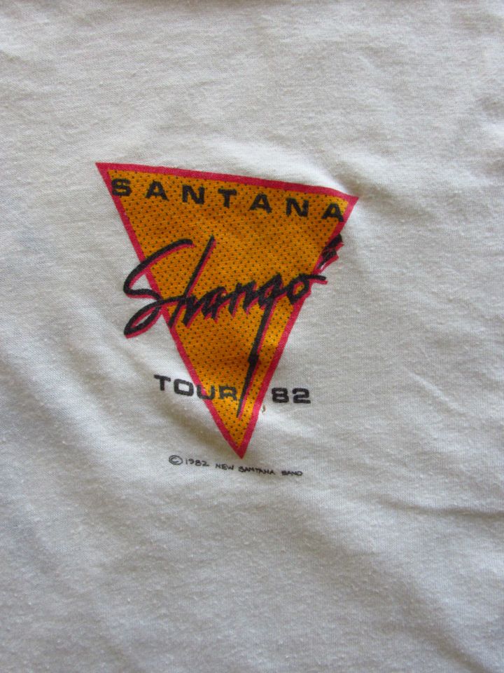 Santana „Shango“ Tour-Shirt 1982 – Original (XL) in Mauritz