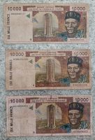 Geldscheine Westafrikanische Staaten‼️ Niedersachsen - Neu Wulmstorf Vorschau