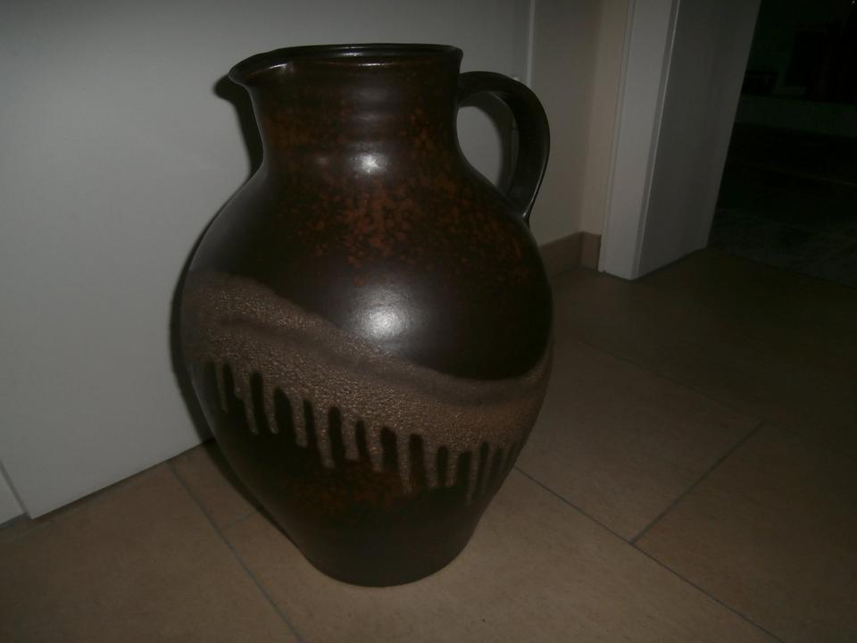 Krug, Vase, Keramik,Steingut,Brauntöne,47 cm h, Ca.7 Kg, Antik in Neuenkirchen