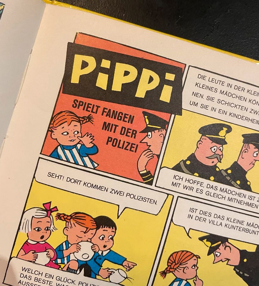 Altes PIPPI LANGSTRUMPF Comic (1970), Verlag Oetinger in Coburg