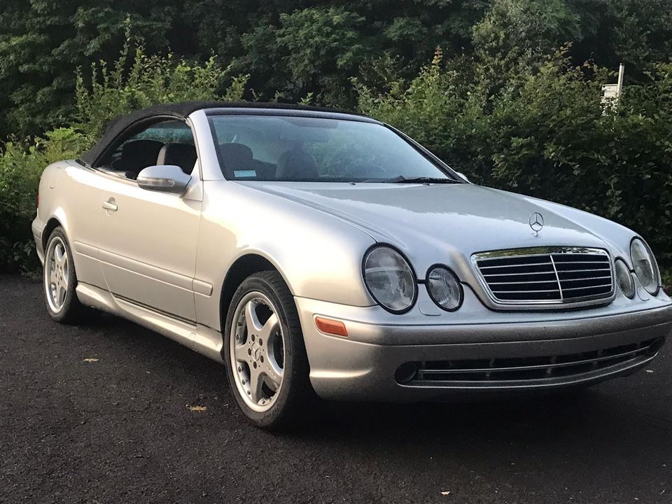 Mercedes-Benz CLK 55 AMG Cabrio A208 selten, 95% Erstlack in Hamm (Sieg)