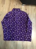Fleece - Pullover in lila mit  Schneeflocken Nordrhein-Westfalen - Soest Vorschau