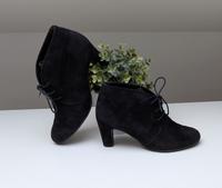 Gr. 7 ( 40 ) Leder - Stiefelletten Stiefel Gabor schwarz Schuhe Bayern - Forchheim Vorschau