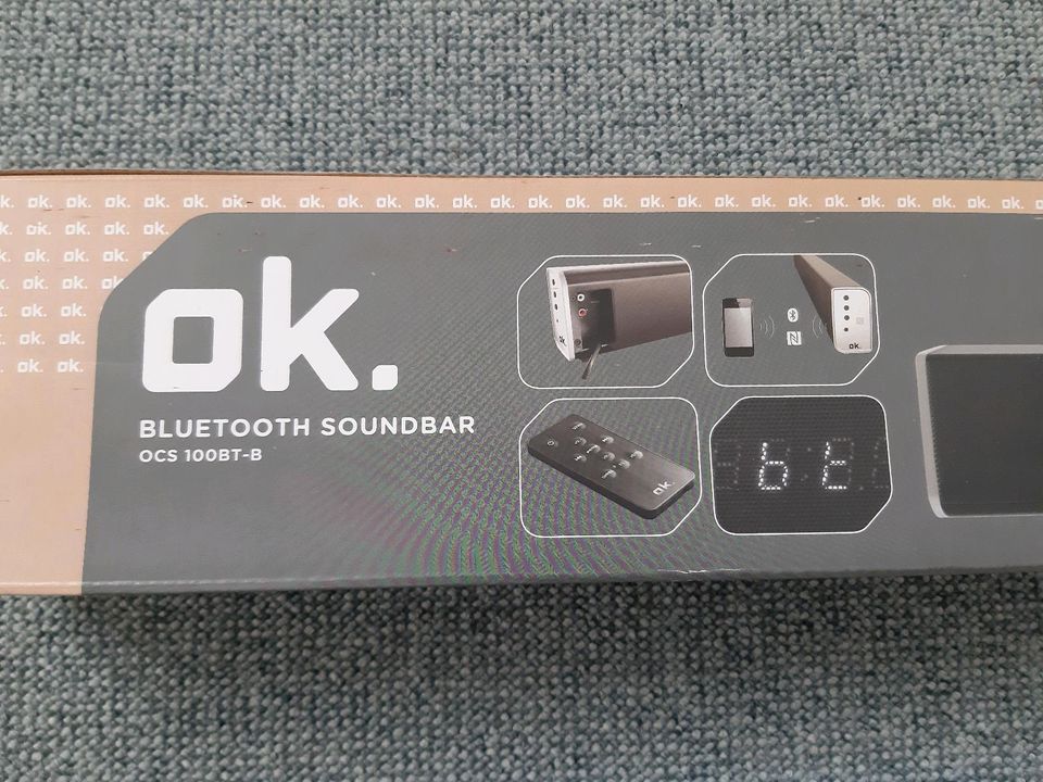 ok. SOUNDBAR mit Bluetooth, OCS 100BT-B in Haßmoor