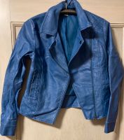 **Trendige Jacke, Bikerjacke, Lederoptik, Gr.164, blau, Top** Nordrhein-Westfalen - Bad Salzuflen Vorschau