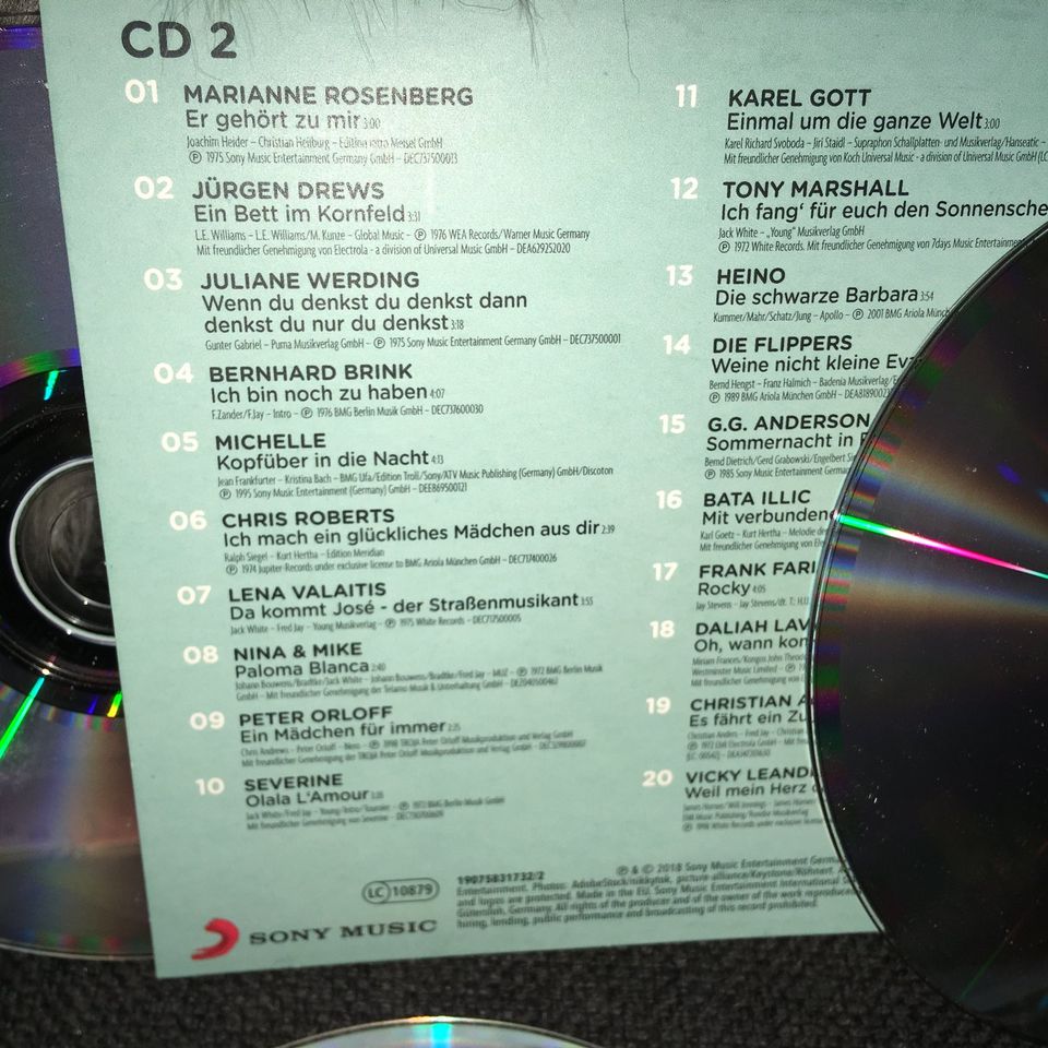 9 CD Box aus Sammlung ZDF HITPARADE zu verkaufen in Windeck