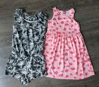 Sommer Mädchen Set Gr  128 Jumpsuit und Erdbeerkleid☆ Niedersachsen - Wolfenbüttel Vorschau