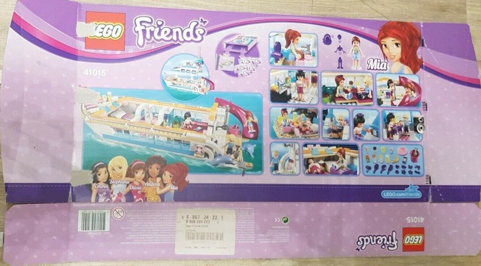 Lego friends Nr  41015 große Yacht in Dortmund