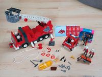 Playmobil Feuerwehr Set Drehleiter Rettungsarzt Brandenburg - Schildow Vorschau