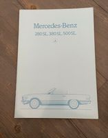 MERCEDES-BENZ 280 SL, 380 SL, 500 SL Prospekt / Broschüre 1980er West - Unterliederbach Vorschau