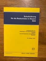 RSO Schulordnung für die Realschulen Bayern 2016 m BayEUG BaySchO Bayern - Regen Vorschau