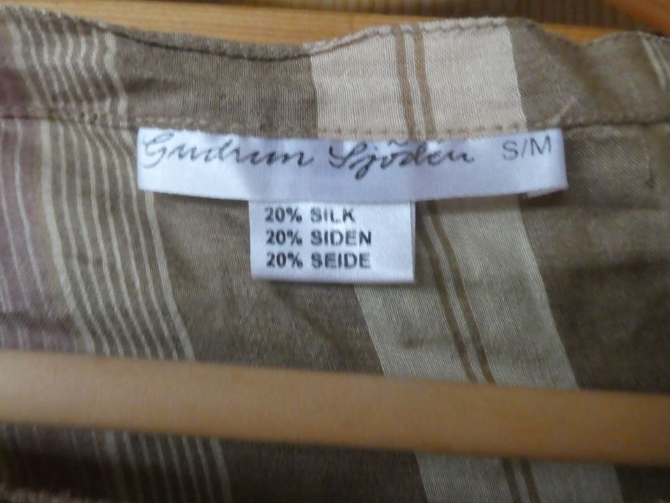 Wickelrock Gudrun Sjoeden Seide S M braun beige in Kastellaun