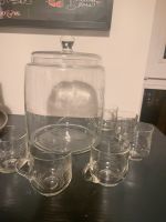 Bowle Set mit 6 Tassen aus Glas Schleswig-Holstein - Kiel Vorschau