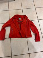 Street one Jacke  Bikerjacke wildlederart Gr. 34 rot neuwertig Bayern - Deggendorf Vorschau