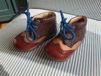 Falcotto Babyschuhe Echtleder Gr. 18 Brandenburg - Seddiner See Vorschau