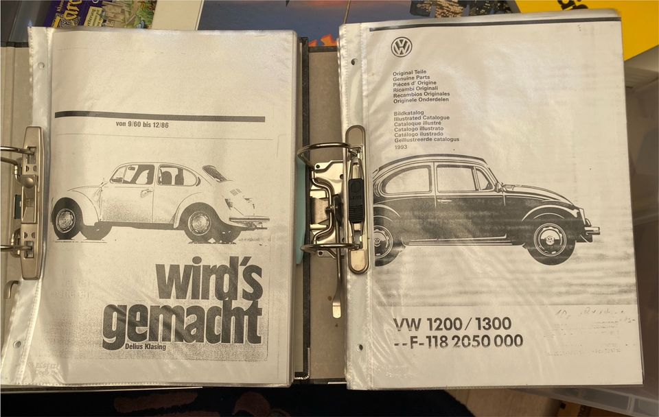 VW Käfer Repraturanleitingen in Bingen