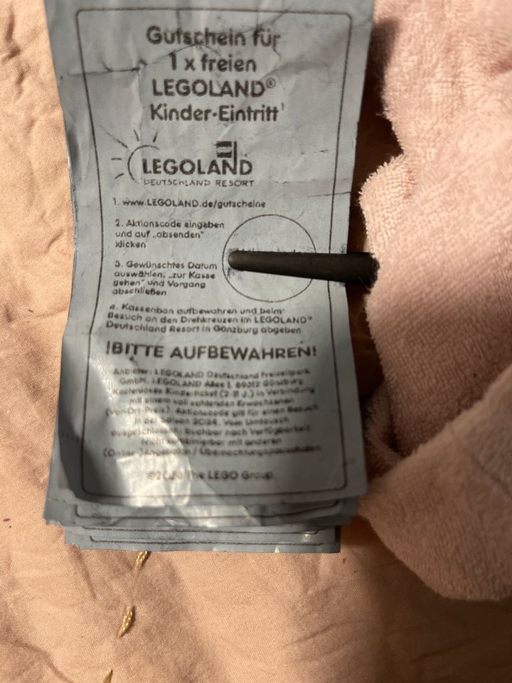 1 freier legoland Kinder Eintritt Kinder Ticket frei in Mönchengladbach