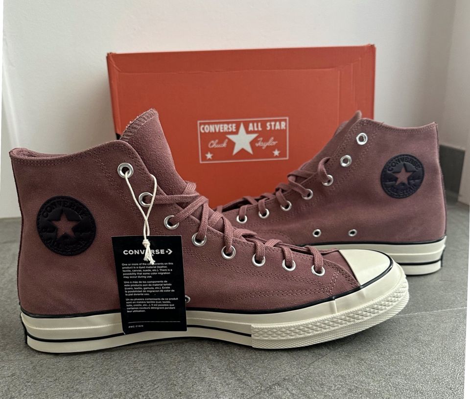 Converse Chucks 70 HI A01456C Saddle Gr 46,5 UK 12 Rot/Braun NEU in Oer-Erkenschwick