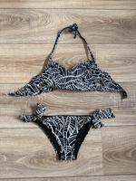 Neuwertiger , schwarz weiß gemusterter Damen Bikini Gr.S /36 Baden-Württemberg - Mannheim Vorschau