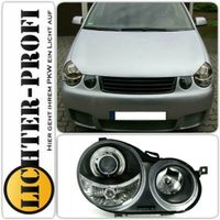 Angel Eyes Scheinwerfer schwarz für VW Polo 9N 2001 - 2005 Hessen - Calden Vorschau