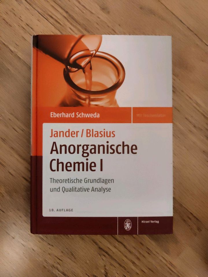 Jander/Blasius Anorganische Chemie I 18. Auflage in Dortmund