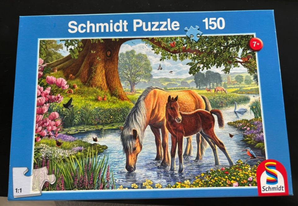 2x Schmidt Puzzle Pferdemotiv in Chemnitz