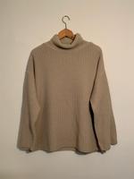 ASOS DESIGN - Oversize-Strickpullover in Beige, M Niedersachsen - Söhlde Vorschau
