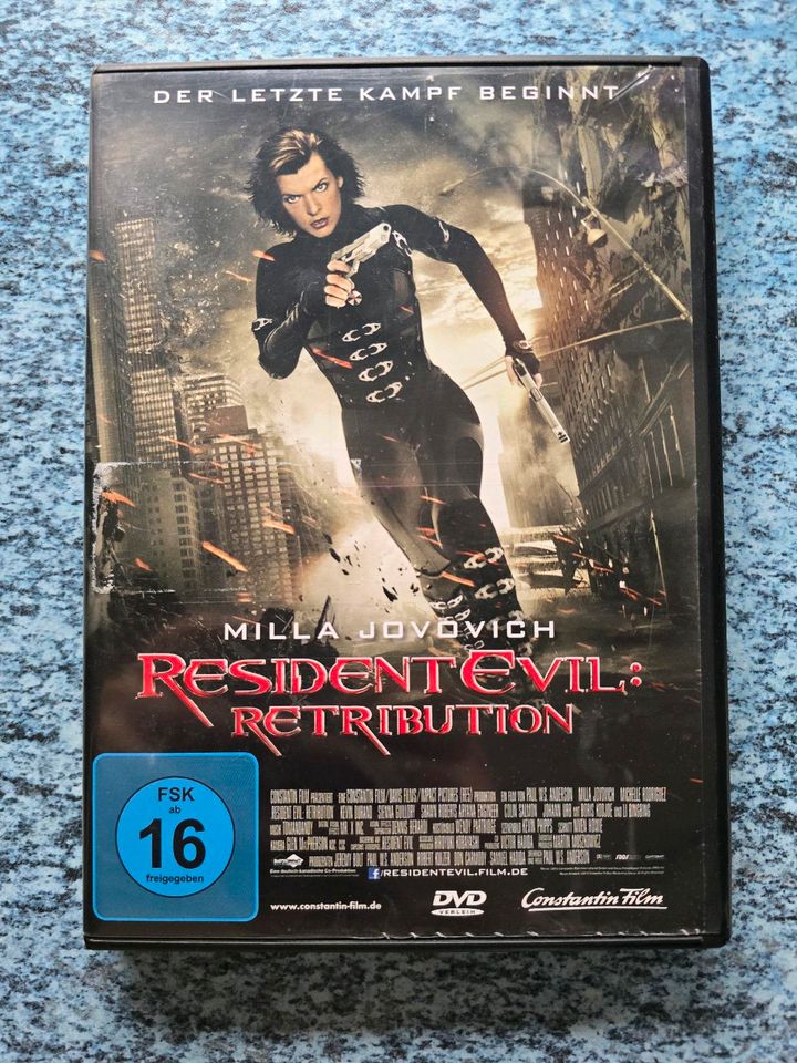 Resident Evil Retribution DVD Film in Bad Duerrenberg