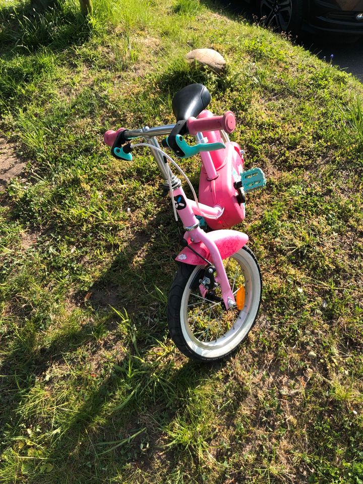 Kinderfahrrad - 14 Zoll BTWIN Unicorn 500 Rosa/Pink in Ahrensburg